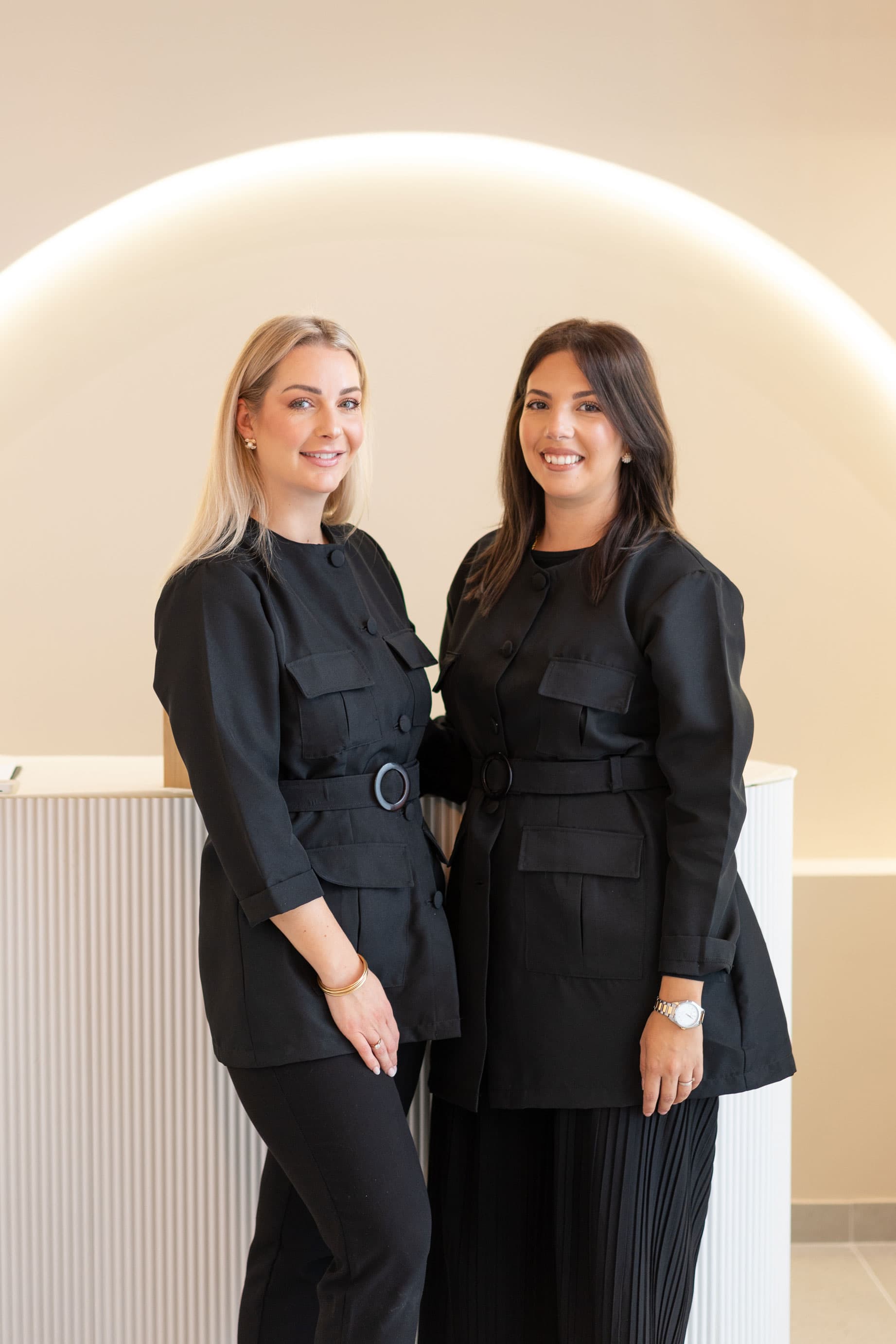 Léa et Soukayna – Duo BAASH Aesthetic à Langlade, expertise et élégance